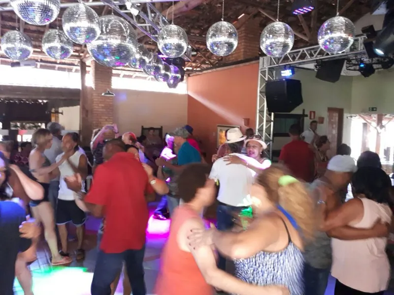 Pista de dança do salão de eventos